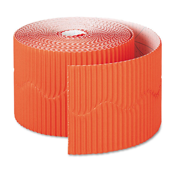 Pacon® Bordette Decorative Border, 2.25" x 50 ft Roll, Orange (PAC37106)