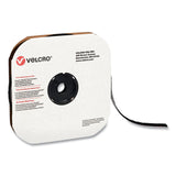 VELCRO® Brand Sticky-Back Fasteners, Loop Side, 0.63" x 75 ft, Black (VEK190836) Each