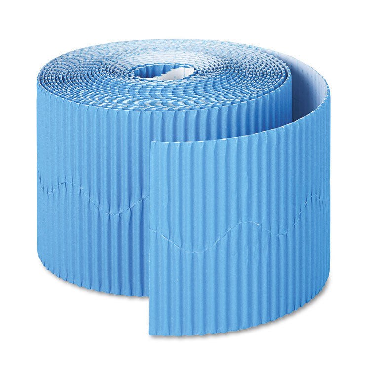 Pacon® Bordette Decorative Border, 2.25" x 50 ft Roll, Brite Blue (PAC37176)