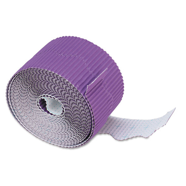 Pacon® Bordette Decorative Border, 2.25" x 50 ft Roll, Violet (PAC37334)