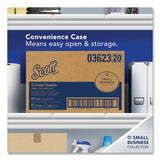 Scott® Essential C-Fold Towels for Business, Convenience Pack, 1-Ply, 10.13 x 13.15, White, 200/Pack, 9 Packs/Carton (KCC03623) Case of 1800