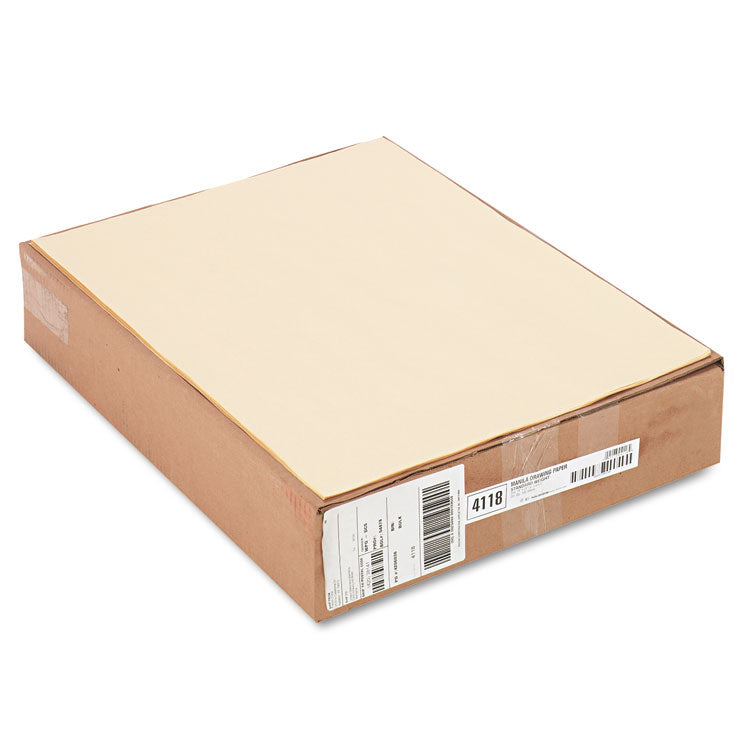 Pacon® Cream Manila Drawing Paper, 50 lb Cover Weight, 18 x 24, Cream Manila, 500/Pack (PAC4118)