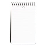 Mead® Wirebound Memo Pad with Wall-Hanger Eyelet, Medium/College Rule, Randomly Assorted Cover Colors, 60 White 3 x 5 Sheets (MEA45354) Each