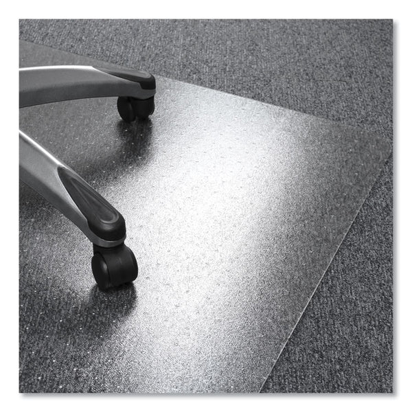 Floortex® Cleartex Ultimat Polycarbonate Chair Mat for Low/Medium Pile Carpet, 48 x 53, Clear (FLRER1113423ER) Each