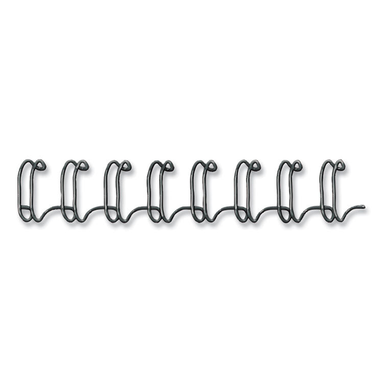 Fellowes® Wire Bindings, 5/16" Diameter, 50 Sheet Capacity, Black, 25/Pack (FEL5255201)