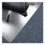 Floortex® Cleartex Advantagemat Phthalate Free PVC Chair Mat for Low Pile Carpet, 48 x 36, Clear (FLRPF119225EV) Each