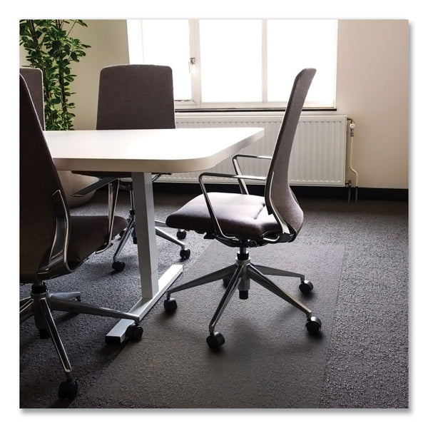 Floortex® Cleartex Ultimat XXL Polycarb. Square General Office Mat for Carpets, 60 x 60, Clear (FLR1115015023ER) Each