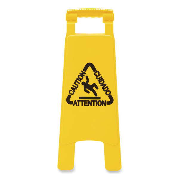 Boardwalk® Site Safety Wet Floor Sign, 2-Sided, 10 x 2 x 26, Yellow (BWK26FLOORSIGN) Each