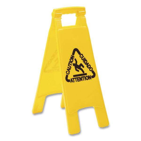 Boardwalk® Site Safety Wet Floor Sign, 2-Sided, 10 x 2 x 26, Yellow (BWK26FLOORSIGN) Each