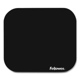 Fellowes® Polyester Mouse Pad, 9 x 8, Black (FEL58024)