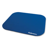 Fellowes® Polyester Mouse Pad, 9 x 8, Blue (FEL58021)