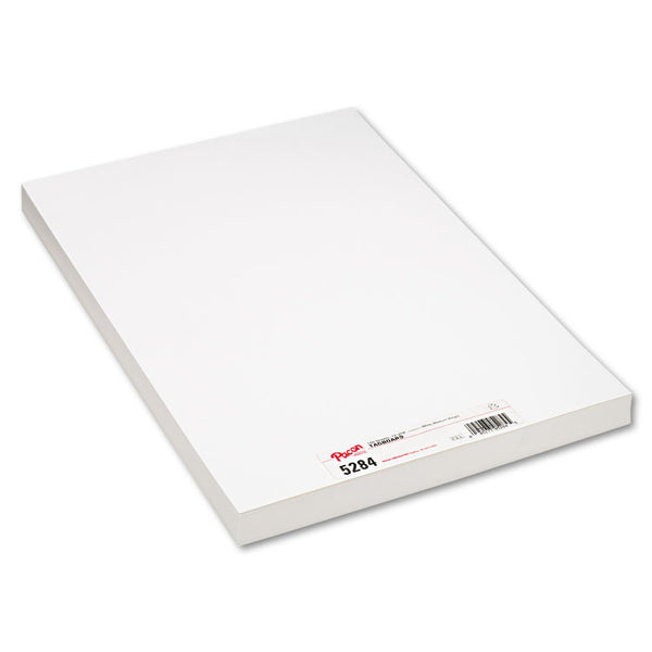 Pacon® Medium Weight Tagboard, 12 x 18, White, 100/Pack (PAC5284) Pack of 100