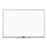 U Brands Melamine Dry Erase Board, 35 x 23, White Surface, Silver Frame (UBR031U0001) Each