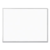 U Brands Melamine Dry Erase Board, 47 x 35, White Surface, Silver Frame (UBR032U0001) Each