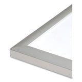 U Brands Melamine Dry Erase Board, 47 x 35, White Surface, Silver Frame (UBR032U0001) Each