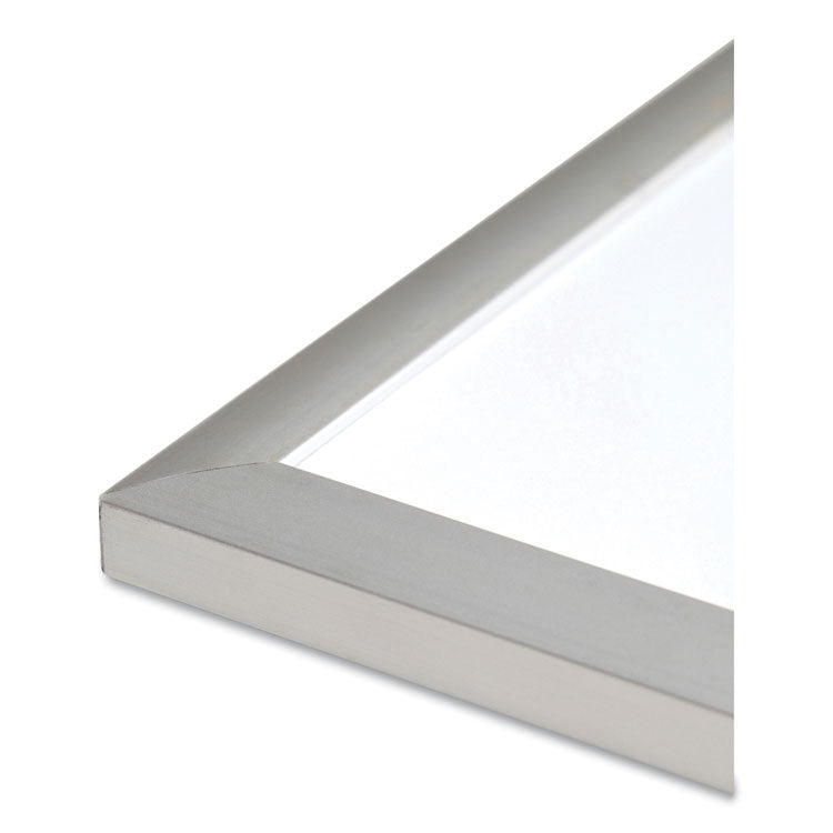 U Brands Melamine Dry Erase Board, 47 x 35, White Surface, Silver Frame (UBR032U0001) Each