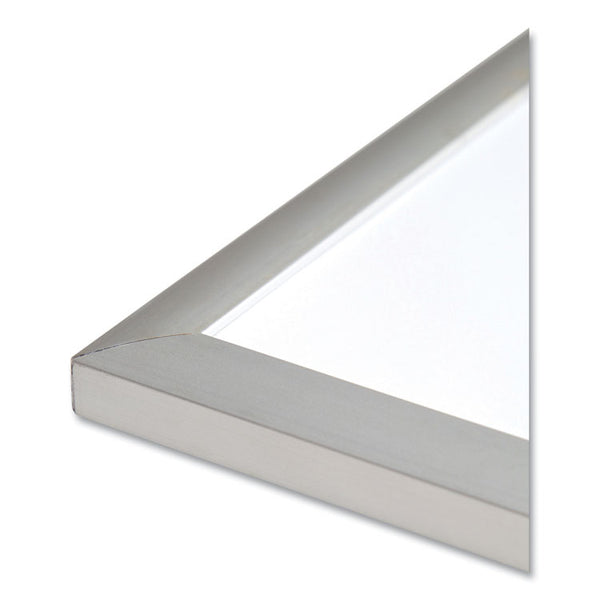 U Brands Magnetic Dry Erase Board with Aluminum Frame, 47 x 35, White Surface, Silver Frame (UBR072U0001) Each