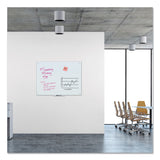 U Brands Glass Dry Erase Board, 47 x 35, White Surface (UBR121U0001) Each