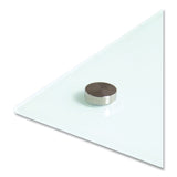 U Brands Glass Dry Erase Board, 47 x 35, White Surface (UBR121U0001) Each