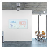 U Brands Glass Dry Erase Board, 70 x 35, White Surface (UBR123U0001) Each