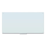 U Brands Glass Dry Erase Board, 70 x 35, White Surface (UBR123U0001) Each