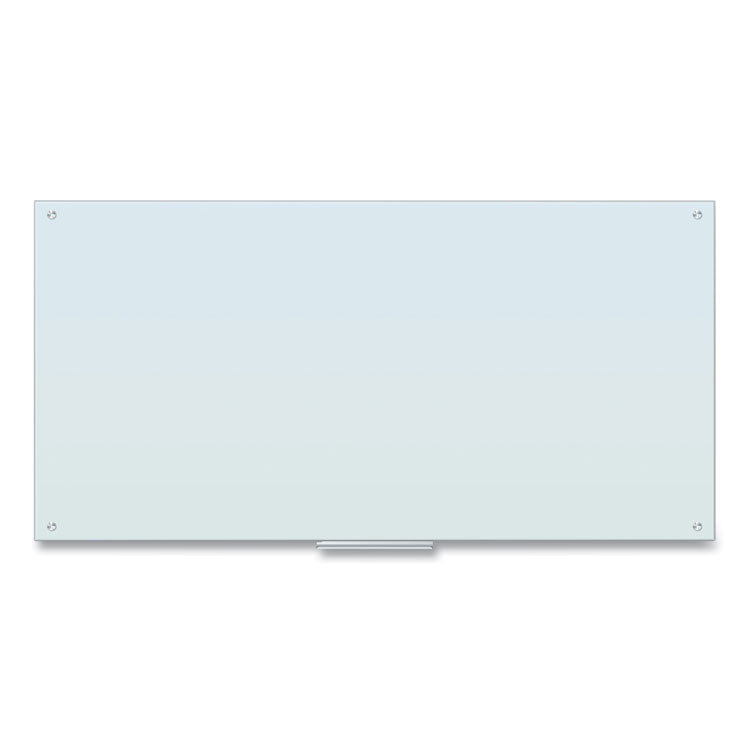 U Brands Glass Dry Erase Board, 70 x 35, White Surface (UBR123U0001) Each