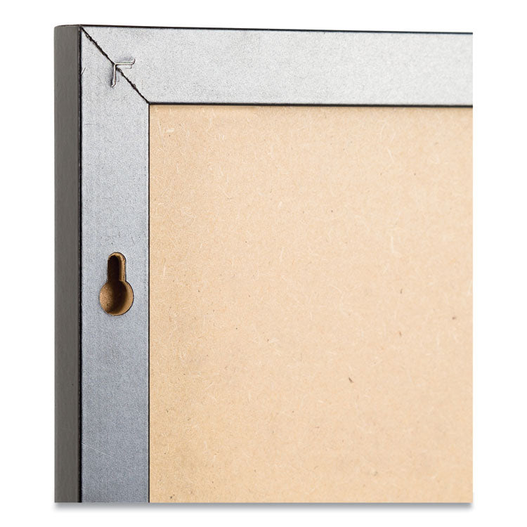 U Brands Magnetic Dry Erase Board with MDF Frame, 35 x 23, White Surface, Black Frame (UBR311U0001) Each