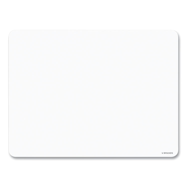 U Brands Double-Sided Dry Erase Lap Board, 12 x 9, White Surface, 10/Pack (UBR483U0001) Pack of 10