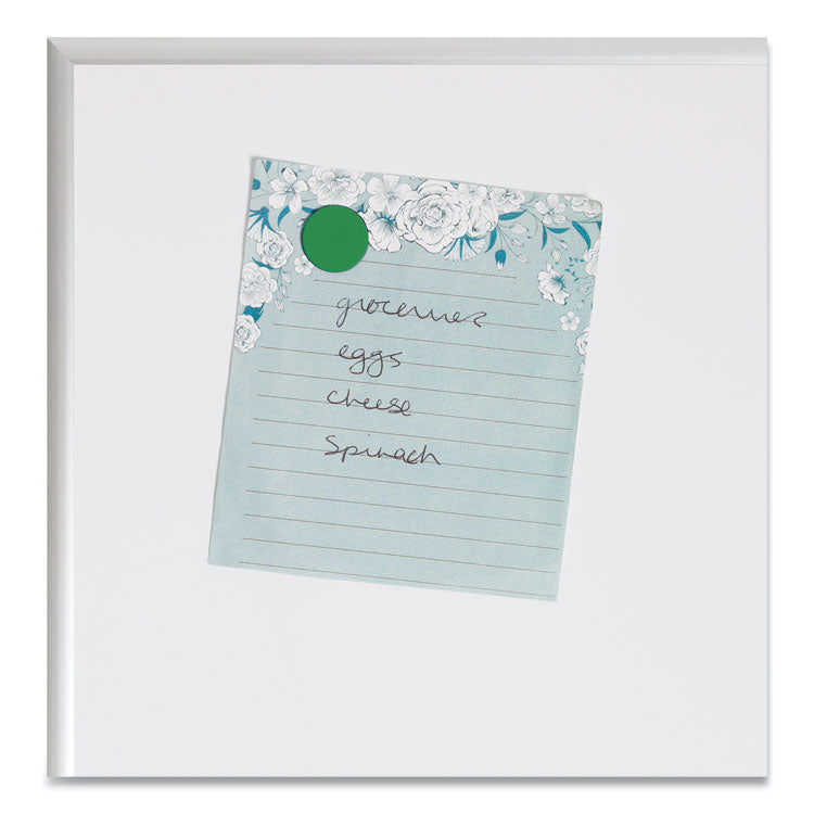 U Brands Heavy-Duty Board Magnets, Circles, Green, 0.75" Diameter, 20/Pack (UBRFM1602) Pack of 20