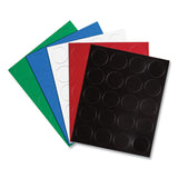 U Brands Heavy-Duty Board Magnets, Circles, Red, 0.75" Diameter, 20/Pack (UBRFM1604) Pack of 20