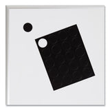 U Brands Heavy-Duty Board Magnets, Circles, Black, 0.75" Diameter, 20/Pack (UBRFM1605) Pack of 20
