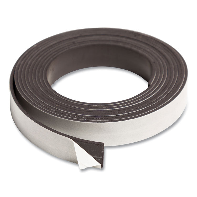 U Brands Magnetic Adhesive Tape Roll, 0.5" x 7 ft, Black (UBRFM2319) 1 Roll