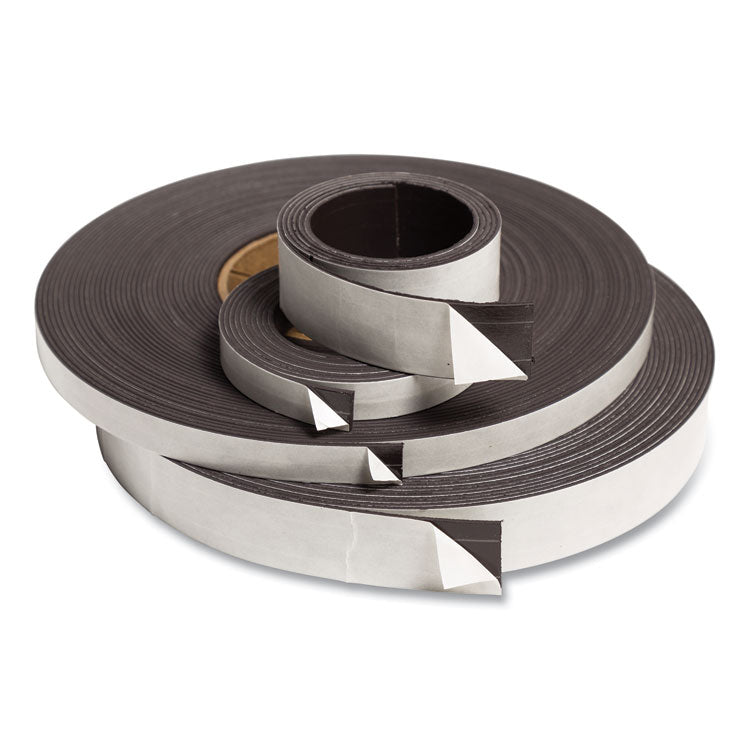 U Brands Magnetic Adhesive Tape Roll, 0.5" x 7 ft, Black (UBRFM2319) 1 Roll