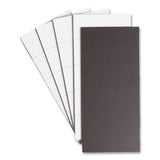 U Brands Dry Erase Magnetic Tape Strips, 2" x 0.88", White, 25/Pack (UBRFM2418) Pack of 25