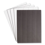 U Brands Dry Erase Magnetic Tape Strips, 6" x 0.88", White, 25/Pack (UBRFM2518) Pack of 25