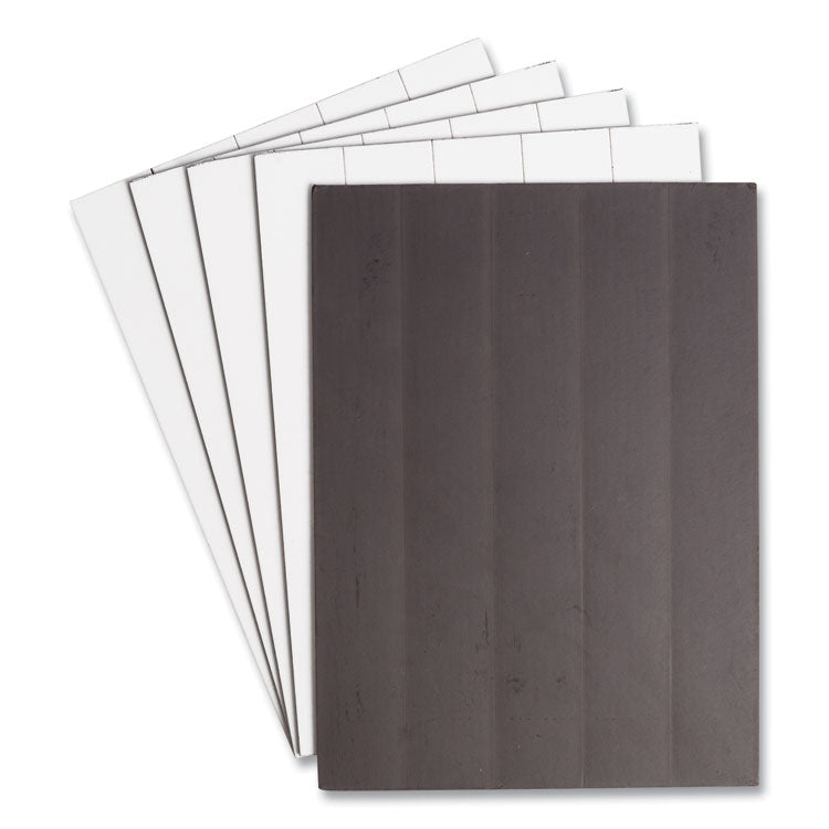U Brands Dry Erase Magnetic Tape Strips, 6" x 0.88", White, 25/Pack (UBRFM2518) Pack of 25