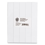 U Brands Dry Erase Magnetic Tape Strips, 6" x 0.88", White, 25/Pack (UBRFM2518) Pack of 25