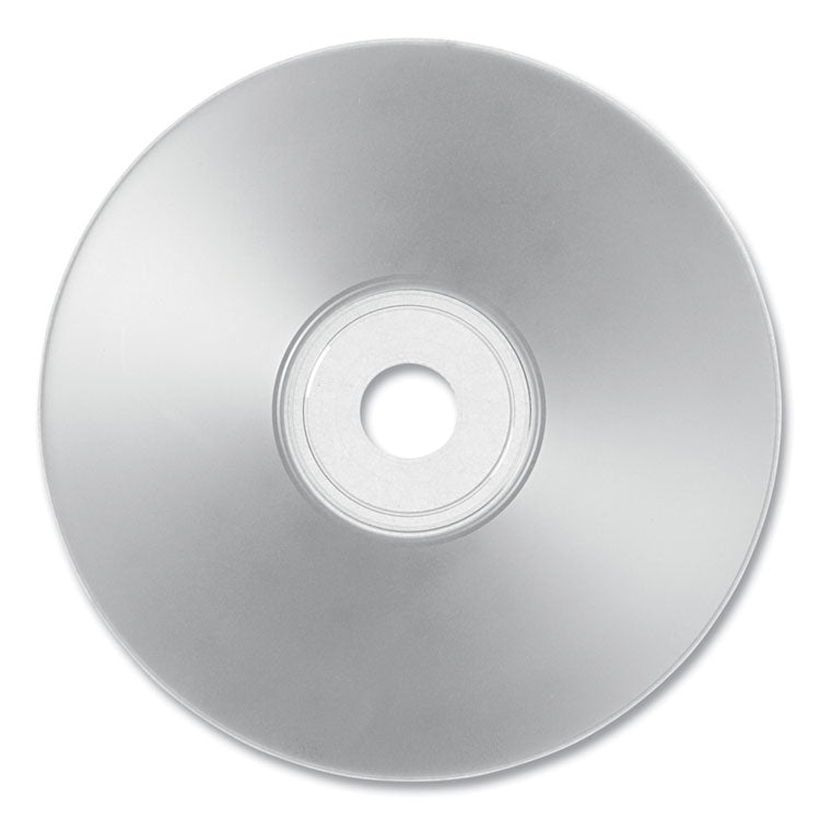 Verbatim® CD-R Printable Recordable Disc, 700 MB/80 min, 52x, Spindle, Silver, 100/Pack (VER95256)