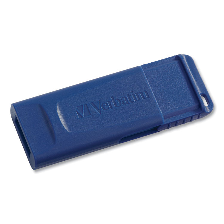 Verbatim® Classic USB 2.0 Flash Drive, 16 GB, Blue (VER97275)