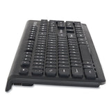 Verbatim® Wireless Slim Keyboard, 103 Keys, Black (VER99793)