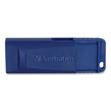 Verbatim® Classic USB 2.0 Flash Drive, 4 GB, Blue (VER97087)