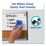 Avery® MARKS A LOT Desk-Style Dry Erase Marker, Broad Chisel Tip, Black, Dozen (24408) (AVE24408) Case of 12