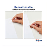 Avery&reg; Ultra Tabs Repositionable Mini Tabs, 1/5-Cut Tabs, Assorted Metallic, 1" Wide, 40/Pack (AVE74785) Pack of 40