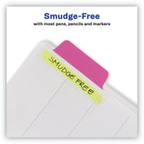 Avery® Ultra Tabs Repositionable Tabs, Margin Tabs: 2.5" x 1", 1/5-Cut, Assorted Neon Colors, 48/Pack (AVE74865) Pack of 48