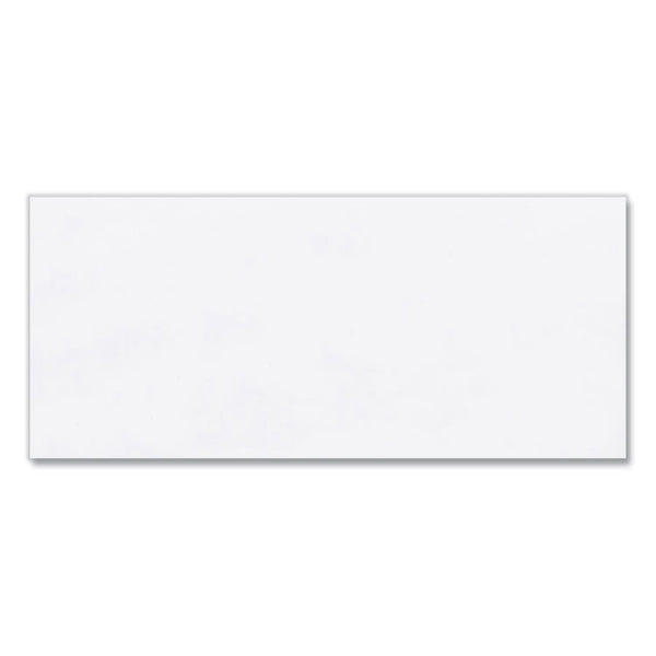 Universal® Open-Side Business Envelope, #10, Commercial Flap, Diagonal Seam, Gummed Closure, 4.13 x 9.5, White, 500/Box (UNV35214)