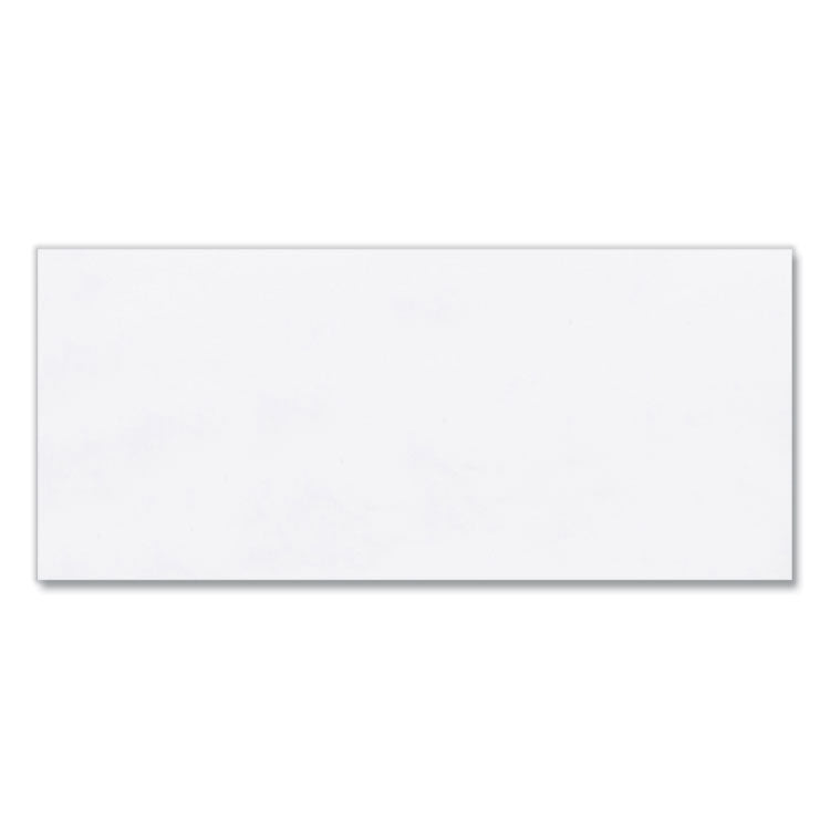 Universal® Open-Side Business Envelope, #10, Commercial Flap, Diagonal Seam, Gummed Closure, 4.13 x 9.5, White, 500/Box (UNV35214)