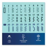 Brother SM3701 Sewing Machine, 37-Stitches, 12 x 5.8 x 15.3 (BRTSM3701) Each