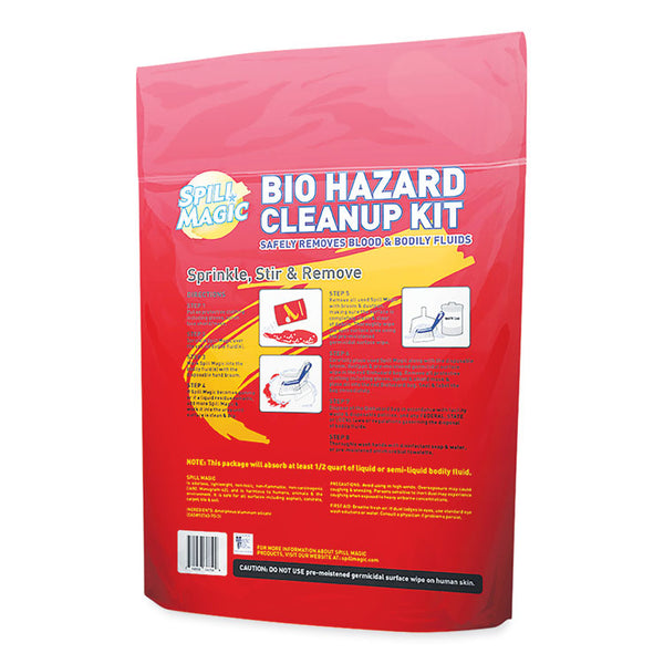 Spill Magic™ Biohazard Spill CleanUp, 0.75 x 6 x 9 (FAOSMBIOHAZARD) 1 Kit