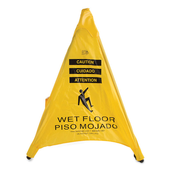 Spill Magic™ Pop Up Safety Cone, 3 x 2.5 x 20, Yellow (FAO220SC) Each