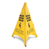 Spill Magic™ Pop Up Safety Cone, 3 x 2.5 x 20, Yellow (FAO220SC) Each